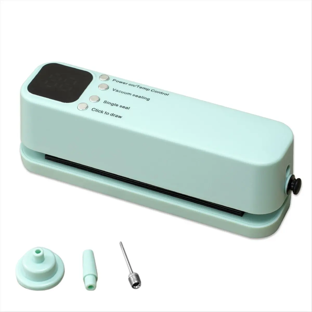 （ON SALE）Vacuum Sealer Vacuum Packaging Machine for Food USB Rechargeable Portable Food Vacuum Sealing Machine Mini Bags Sealer