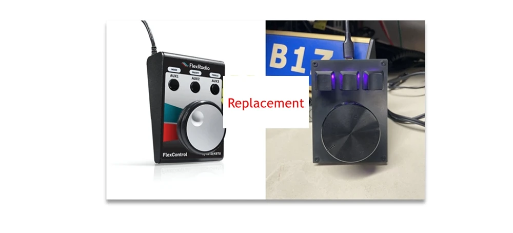 

Maxgeek DIY FlexRadio Large Wave Wheel Radio Knob High Quality Radio Accessory with Type-C Cable