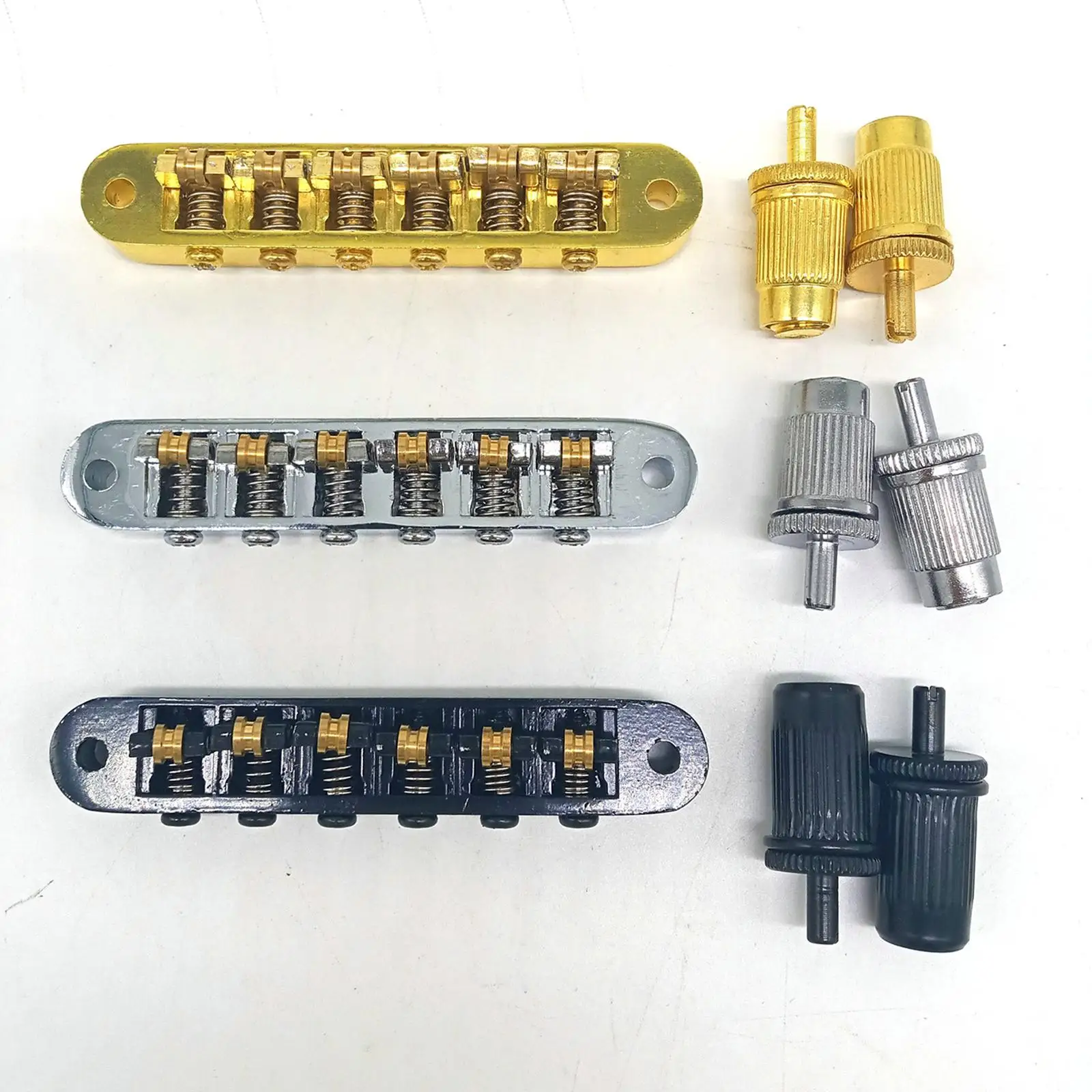 

Guitar Bridge Roller Saddle 52.5mm Easy Installation Precision Height Adjustment