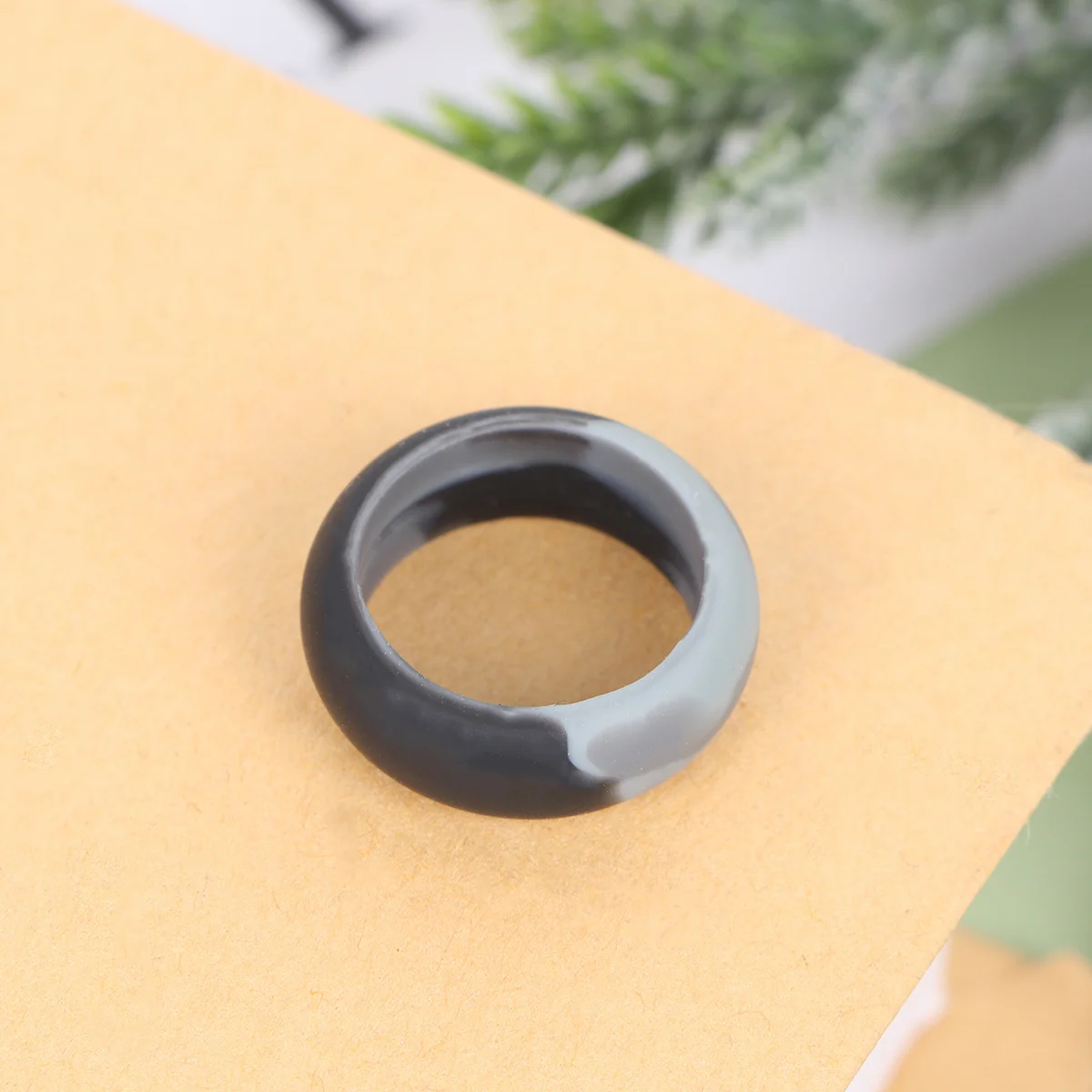 4 stuks siliconen ringen waterdichte sport trouwringen flexibele comfortabele sportschool buitengebruik niet-geleidende veiligheidsvingerbescherming