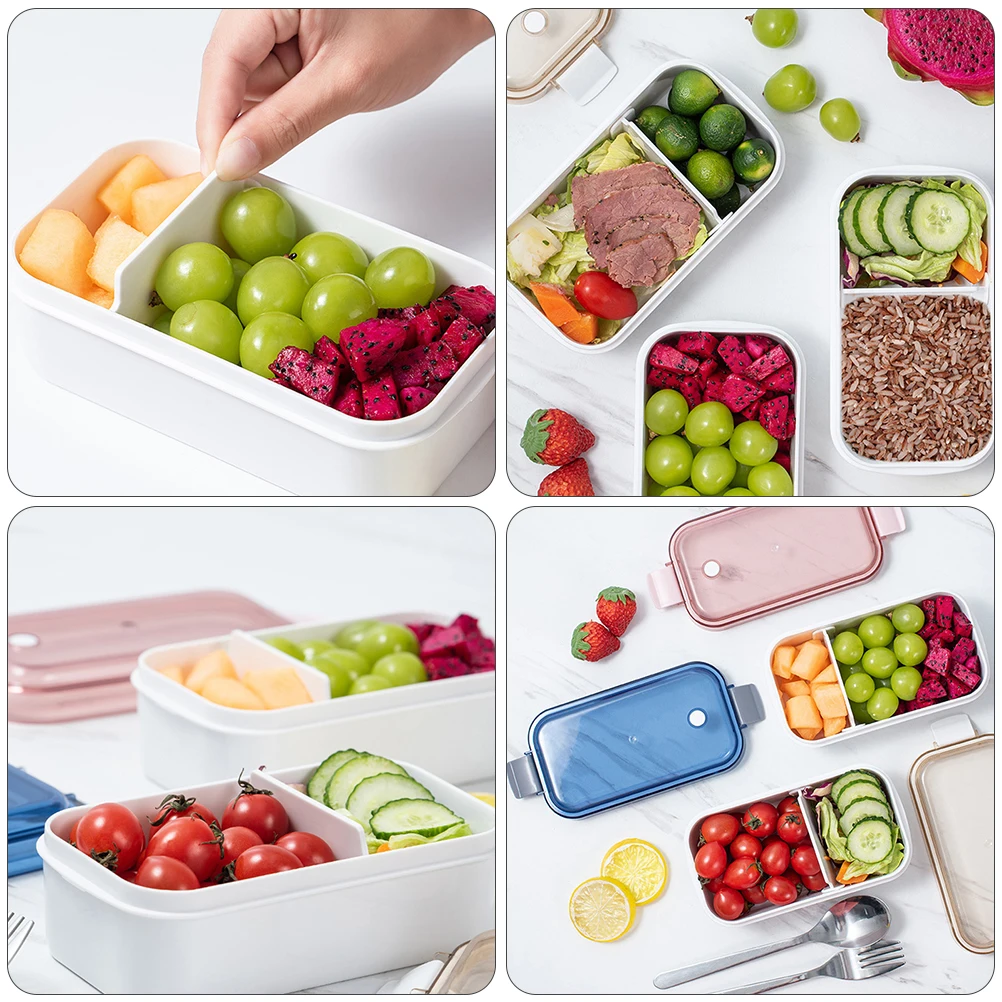 

Detachable Board Easy Clean Fresh Box Compact Kitchen Storage Sealed Containers No Odor Long Use PP Silicone Fruit Vegetable