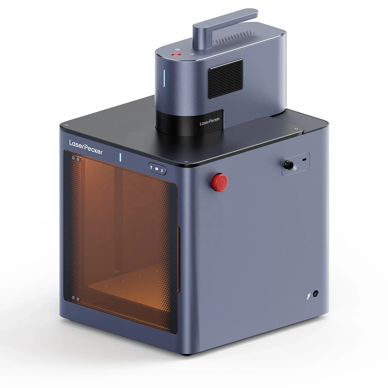 La serpecker LP5 Protective With Safety Enclosure 8K -High Precision for High Detailed Engraving Effects La ser Engraver