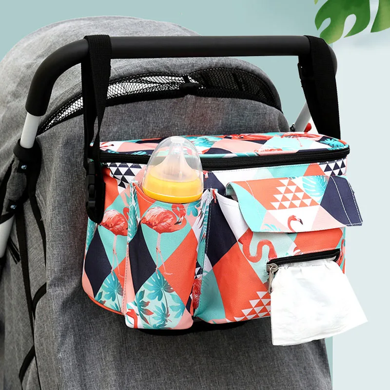 Baby Stroller Bag Organizer Cart Multifunctional Waterproof Large Capacity Pram Carriage Accessories