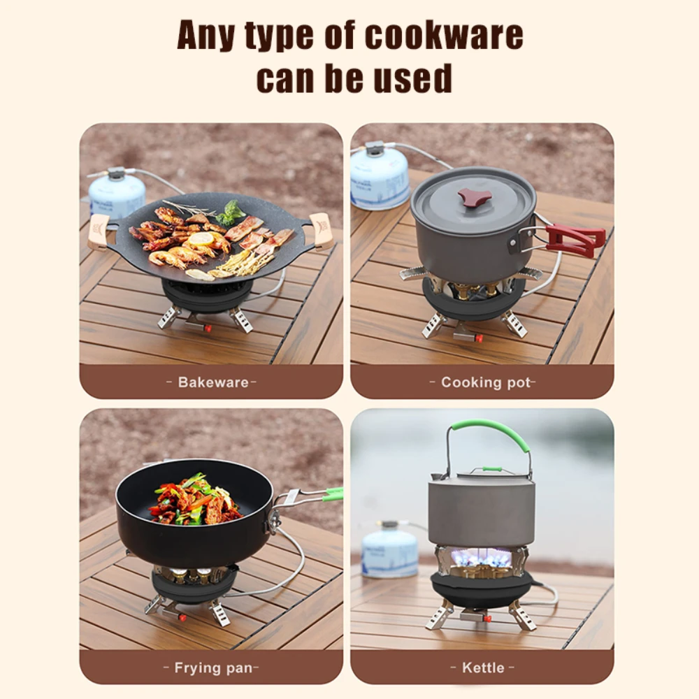 Réchaud de camping à cinq brûl - Camping Cooking Windshield avis et prix
