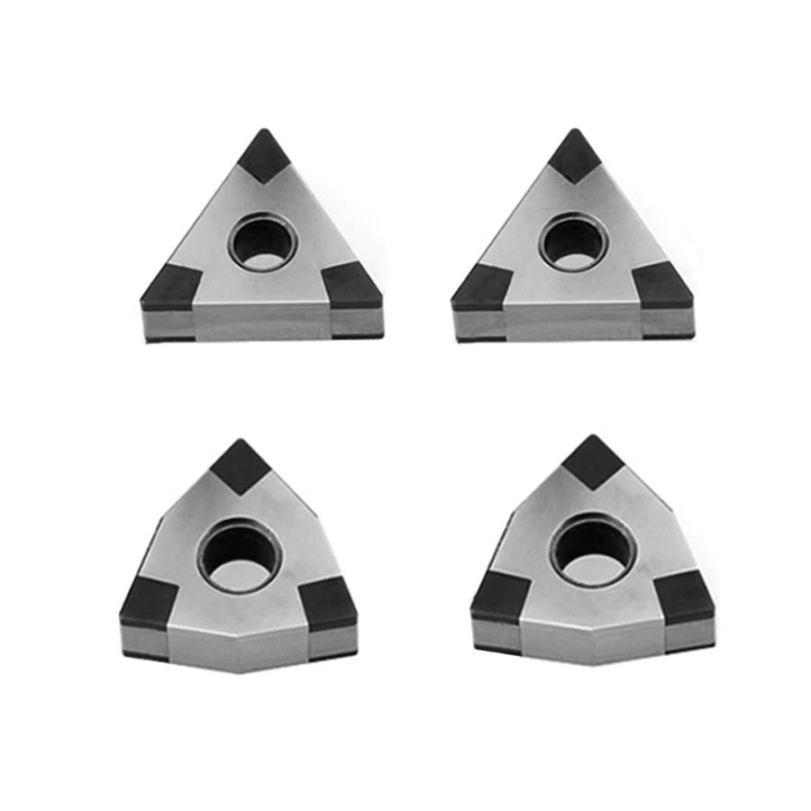 

CNC Lathe Tools Cubic Boron Nitride TNMG16 Cutter Head Double-Sided High Hard Quenching WNMG080404-6T VNMG160404-4T CBN Inserts