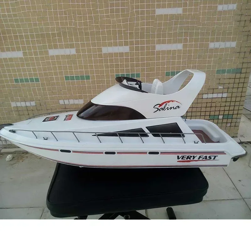 In Stock 3867 Remote Control Speedboat Luxury Version Yacht High-Speed Rc Racing Boat High-Speed Model Kids Outdoor Boy Toy Gift