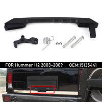 Black Tailgate Handle Exterior Textured Lever For Hummer H2 2003-2009 Rear Lift Gate Latch Handle Rear Grip Lever 15135441 97503
