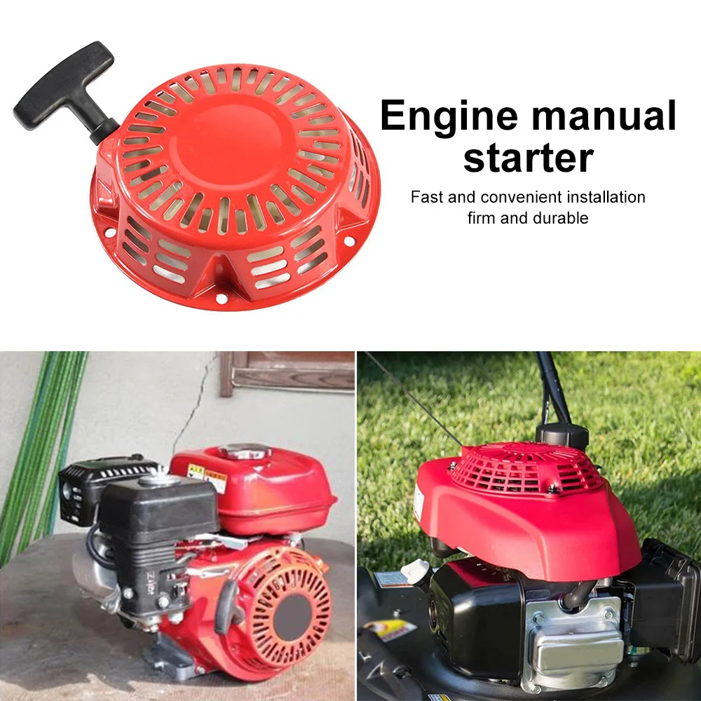 Imagem -02 - Pull Start Recoil Starter para Honda Generator Home Lawn Peças de Motor 5.5hp 6.5hp Honda Gx120 Gx160 Gx168 Gx200
