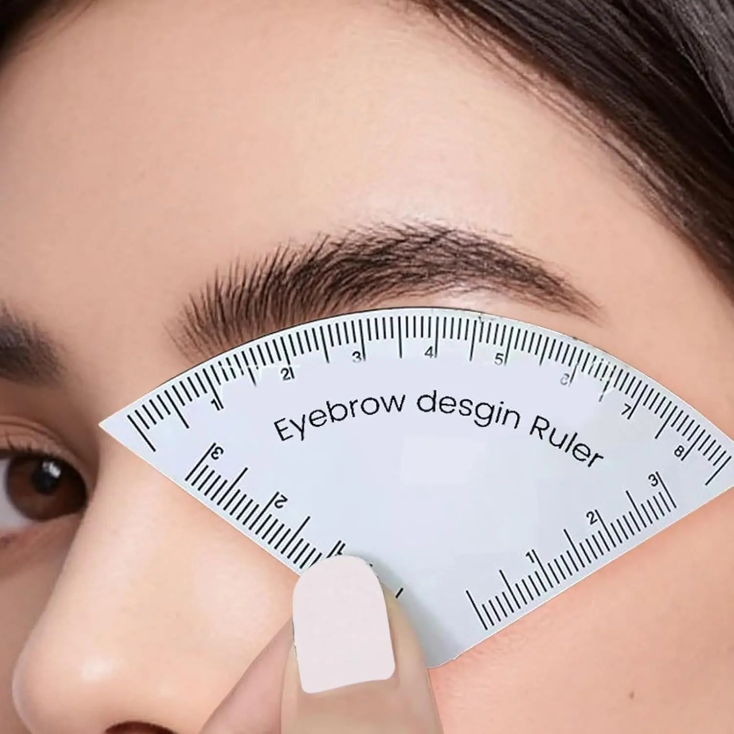 2Pcs Schnelle Zeichnung Augenbraue Design Lineal Microblading Mapping Werkzeug Gestaltung Permanent Make-Up Zeichnung Guide Tattoo Liefert Wiederverwendung