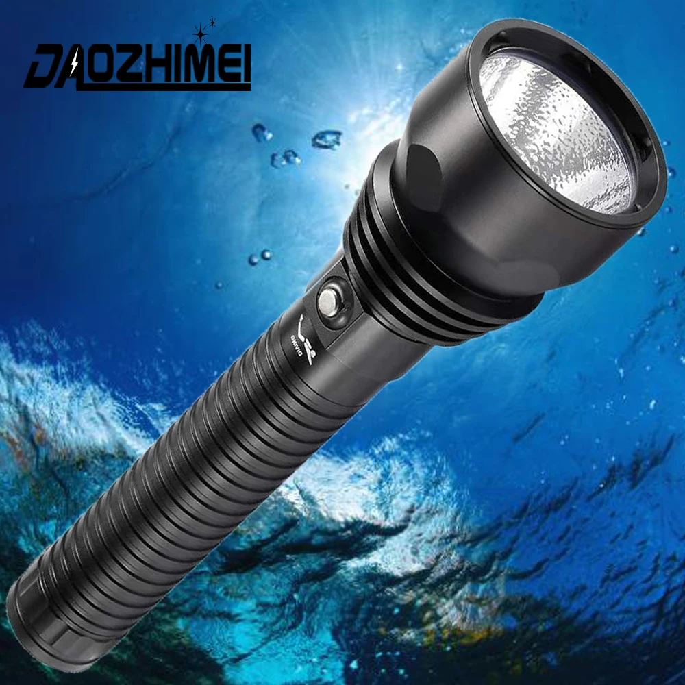 

XHP70 LED Diving Flashlight White/Yellow Dive Spotlight Light dive torch Underwater waterproof Headlamp 26650 Scuba Searchlight