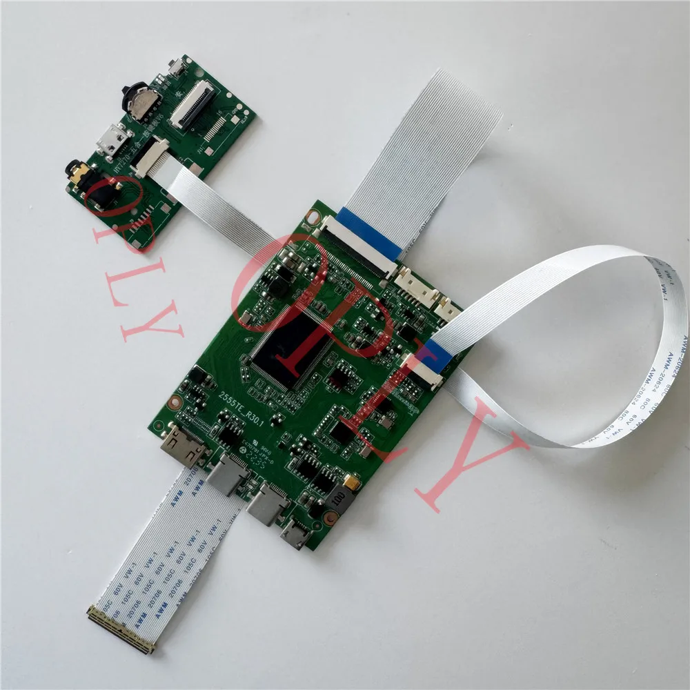 EDP Controller Board Kit For B140QAN01 B140QAN02 14“ 2560X1440 Micro USB TYPE-C MINI-compatible LCD Laptop Screen 40Pin DIY