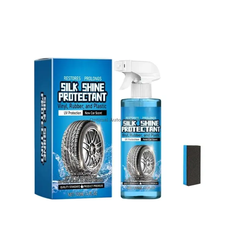 

Auto Detailing Tire Protectant for Deep Cleaning Car Tyre Tire Foam 120ml 4 fl oz Wheel and Tire Cleaner