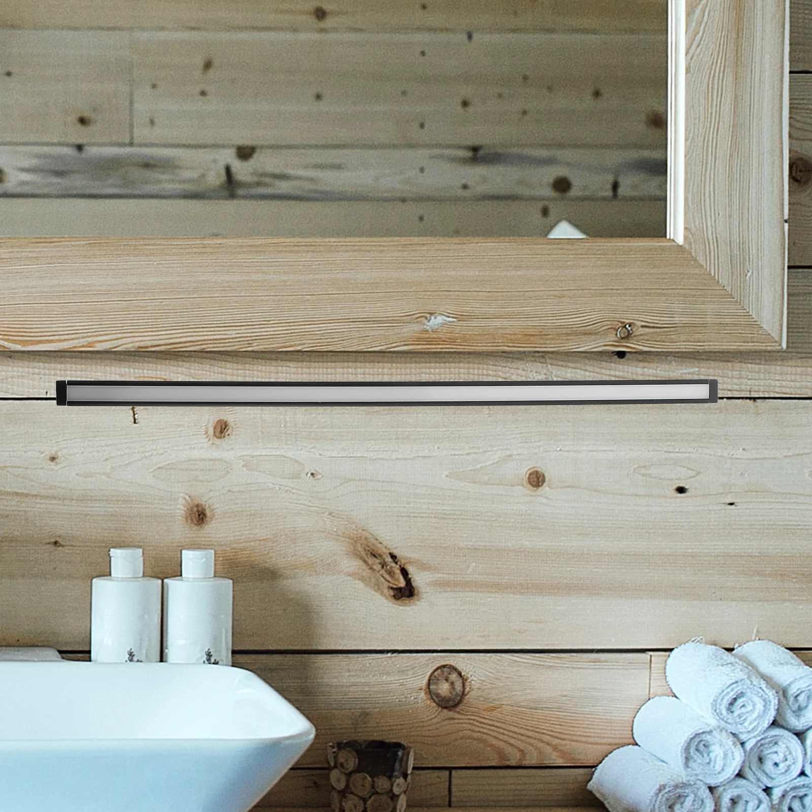 2 قطعة أضواء الخزانة القابلة لإعادة الشحن تحت إضاءة الخزانة تركيب مخفي ضيق للغاية لغرفة نوم خزانة المطبخ #3