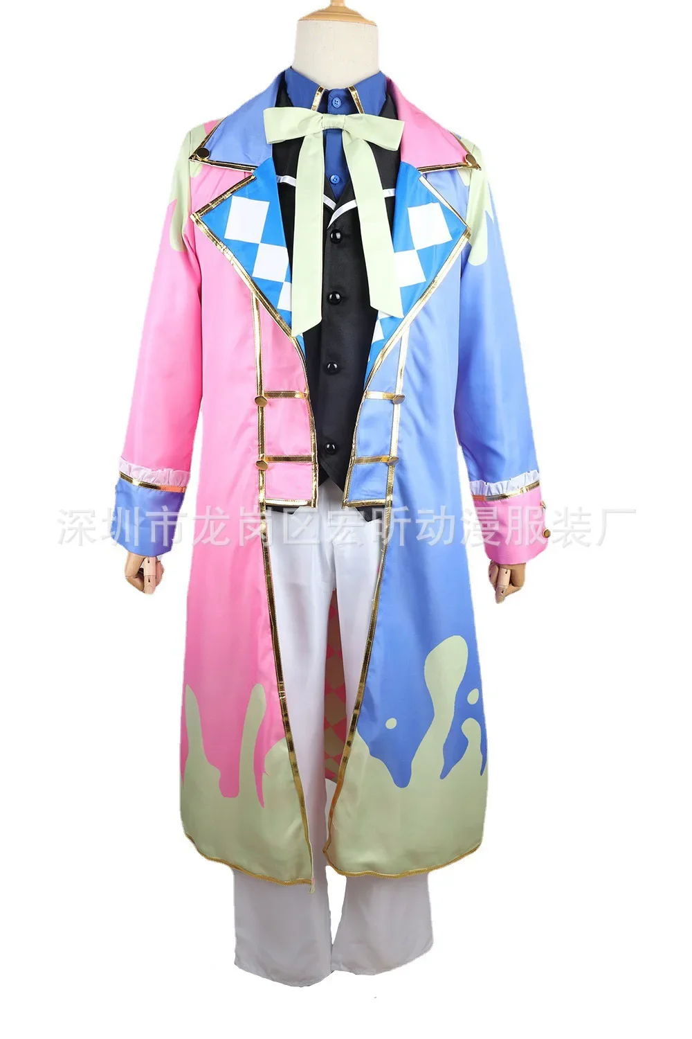 Project Sekai Kleurrijke Kamishiro Rui Cosplay Kostuum Kamishiro Rui Cosplay Jasje Rui Uniform Full Set Halloween Pak
