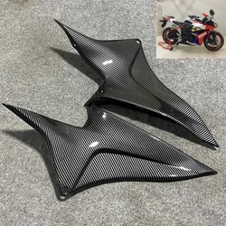 For CBR600RR 2007 2008 2009 2010 2011 2012 carbon fiber lacquered tank side panel knee panel fairing