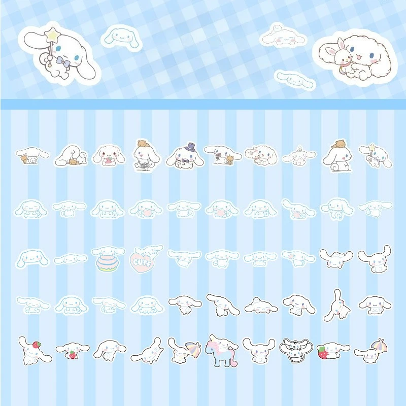 Urocze naklejki papierowe Hello Kitty, słodkie naklejki z kreskówkami, książeczka z naklejkami, artykuły papiernicze, akcesoria na biurko, prezenty dla uczniów, sprzedaż hurtowa.