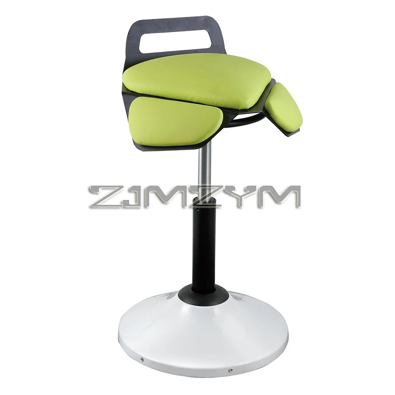 Height-adjustable Swivel Stool Saddle Ergonomic Lifting Chair Computer Chair Leisure for Home or Office Use