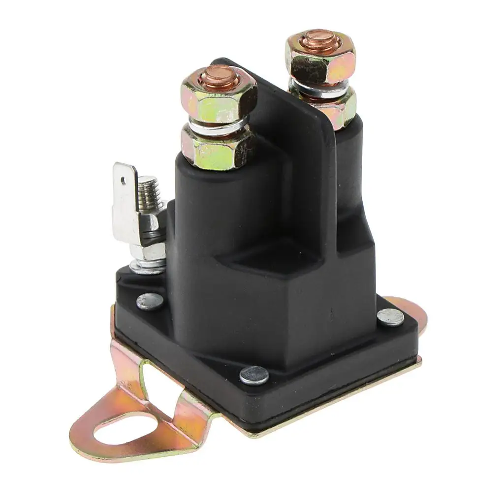 Relé de Arranque Solenoide Portátil de 12v con Tres Terminales para Tractor Murray 94613MA, Repuesto Eléctrico