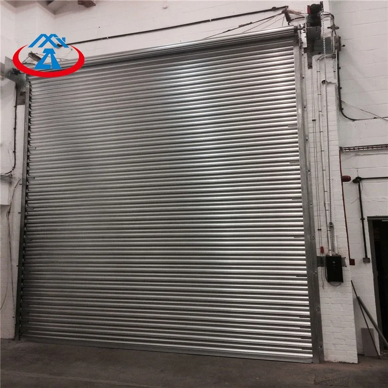 ZHTDOORS Ready To Ship Advanced Cheapest Garage Roll Up Automatic Door Storage Roll Up Door