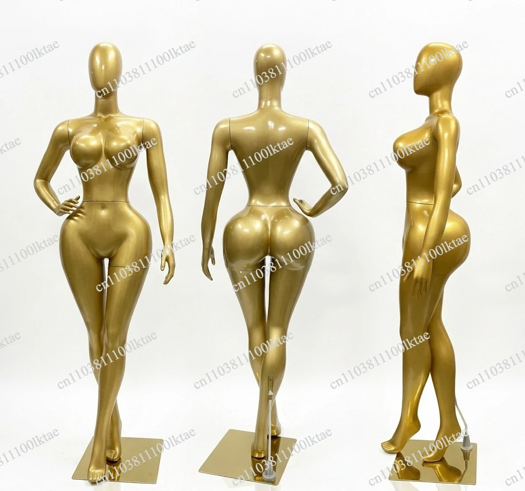 Plus Size Female Model Golden Brazilian Curvy BBL Mannequins Fair