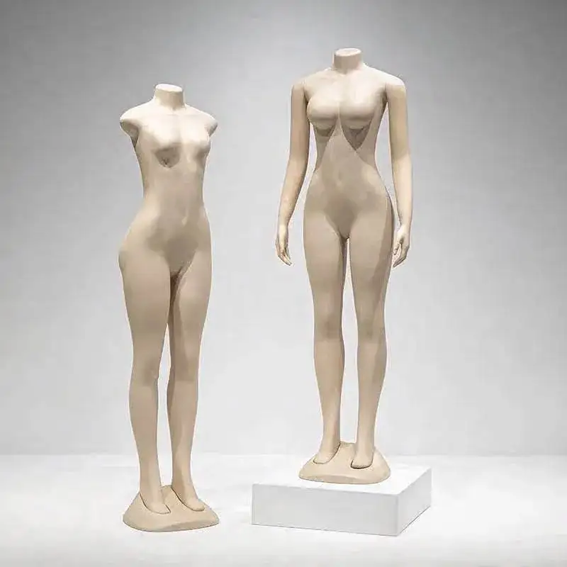 

Window European Female Full Body Mannequin Nordic Clothing Store Women Mannequins Props Fake Doll Big Breast Model Display Stand