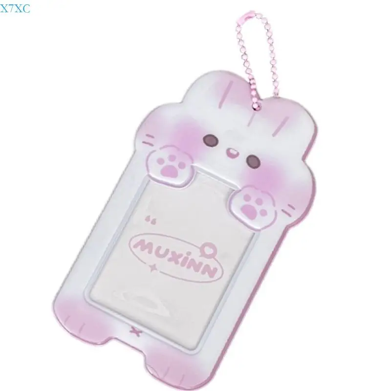 

X7XC Shaped Photocard Holder Picture Case Bus Card Sleeve for Easy Organization