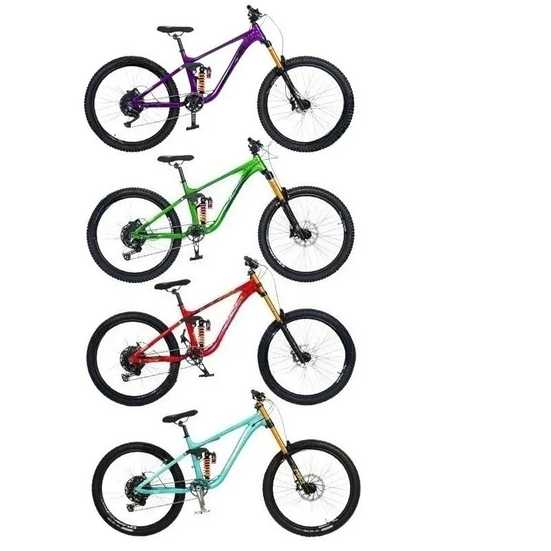 Soft tail mountain bike aluminum alloy oil brake high strength 27.5 inch shock absorption off-road vertical tank mountain bike