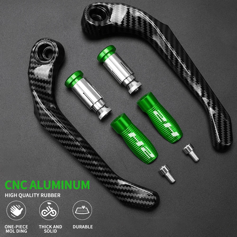 المقود القبضات الحرس دواسة فرامل عتلات مقود معدات الحماية لكاواساكي H2 H2R 2015 2016 2017 2018 2019 2020 2021