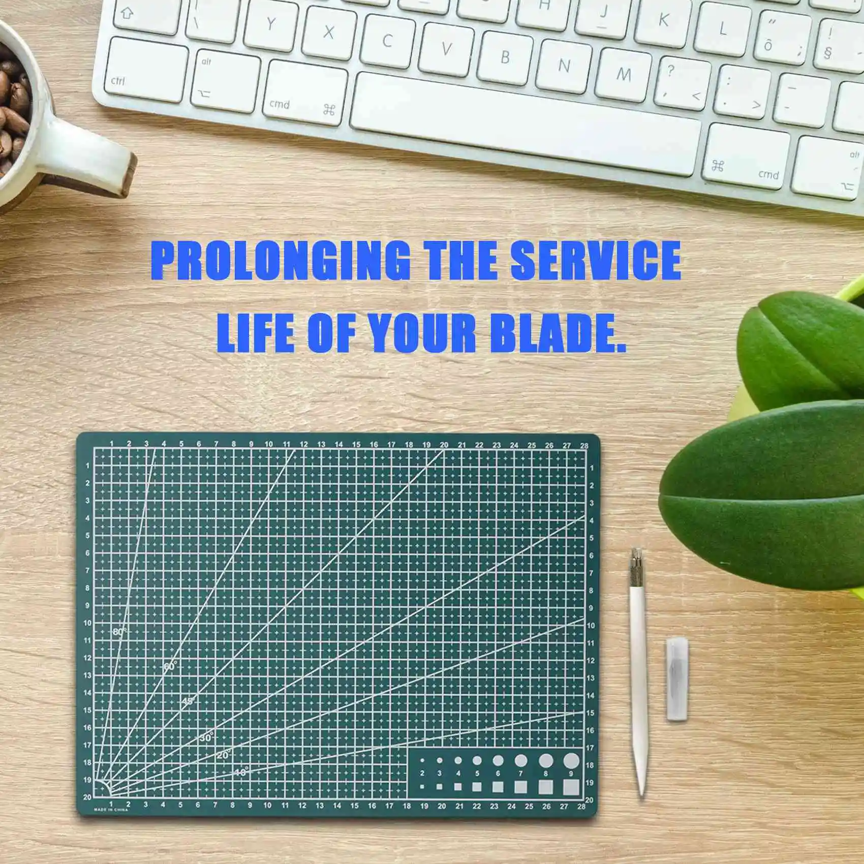 AEF7-3Pcs A4 Cutting Mat Pad Patchwork Cut Pad Patchwork Tools Diy Tool Cutting Board Double-Sided Self Healing Cutting Pad