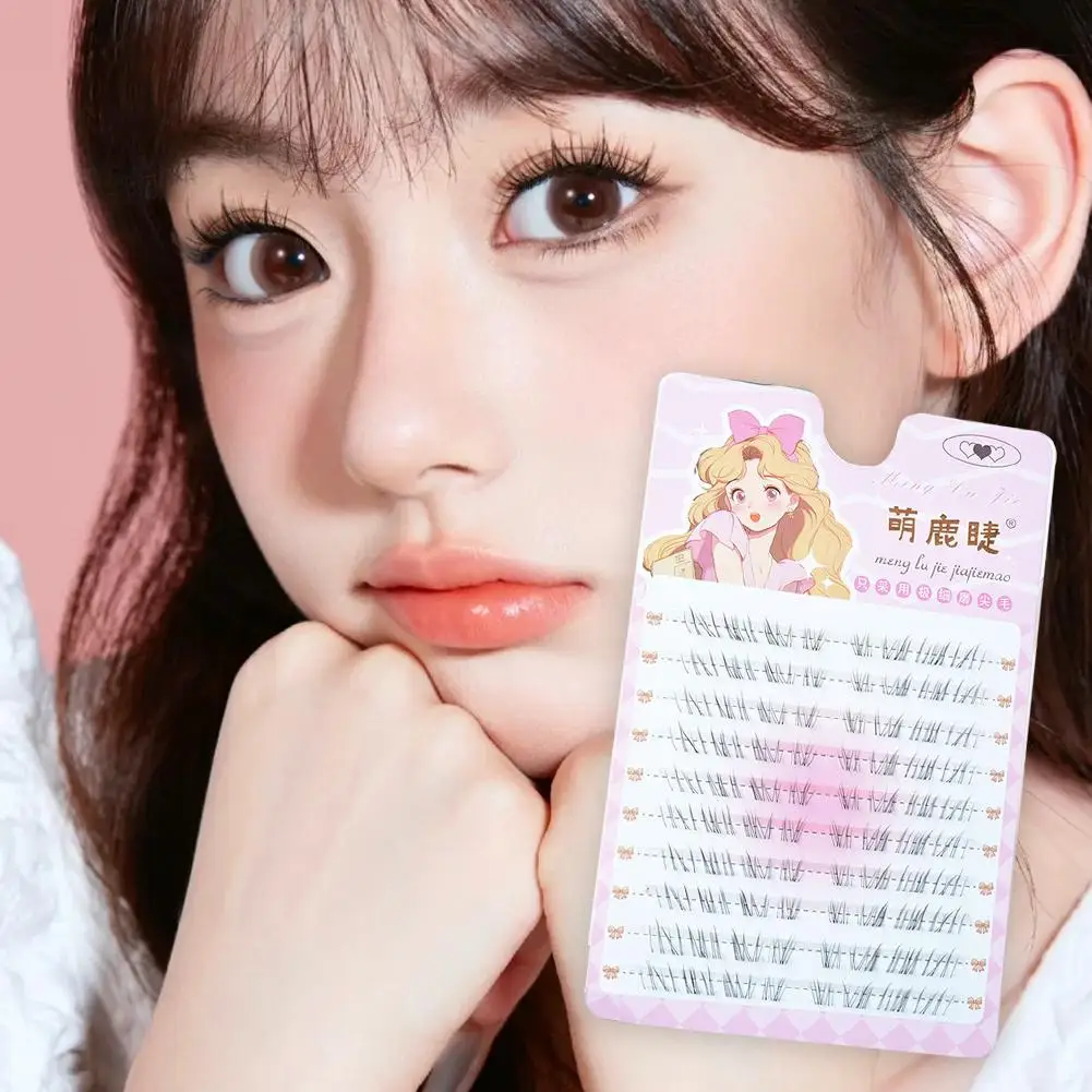 ขนตาปลอมแบบใหม่ ไม่ต้องใช้กาว สไตล์เบาสบาย ไม่ระคายเคือง ให้ความรู้สึกเหมือนขนตาจริง ธรรมชาติ โปร่งใส C1W4