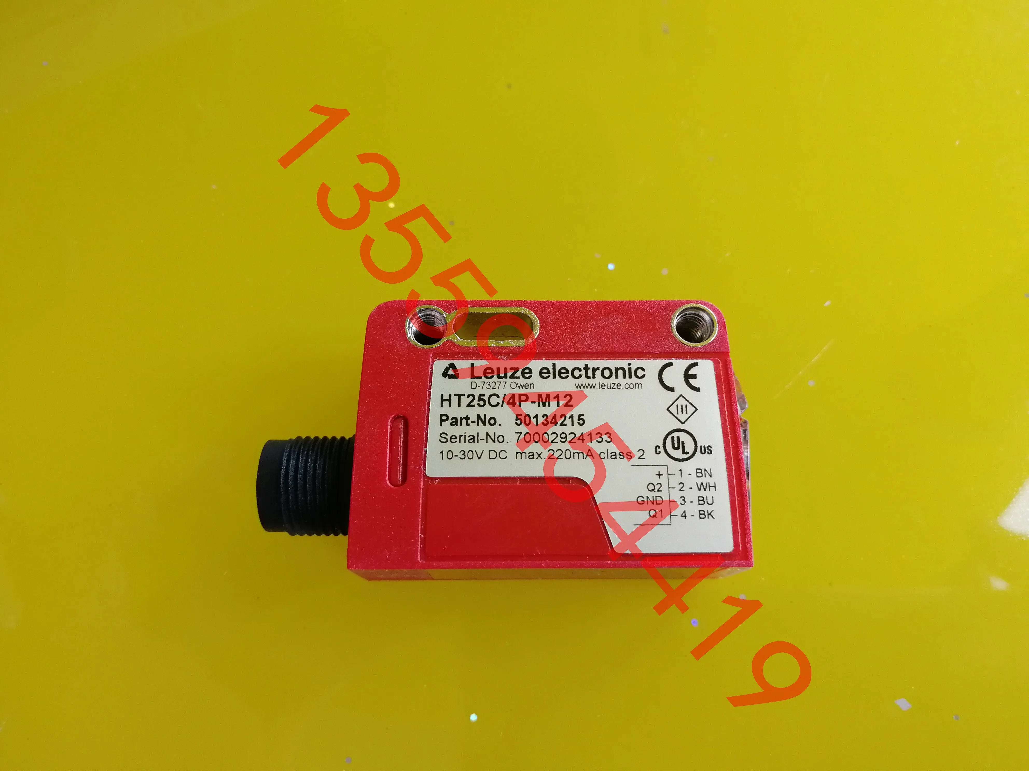 LEUZE Labor Easy Measurement Optoelectronic Sensor HT25C/4P-M 12 Original Genuine Free Shipping Negotiated Order 50134215