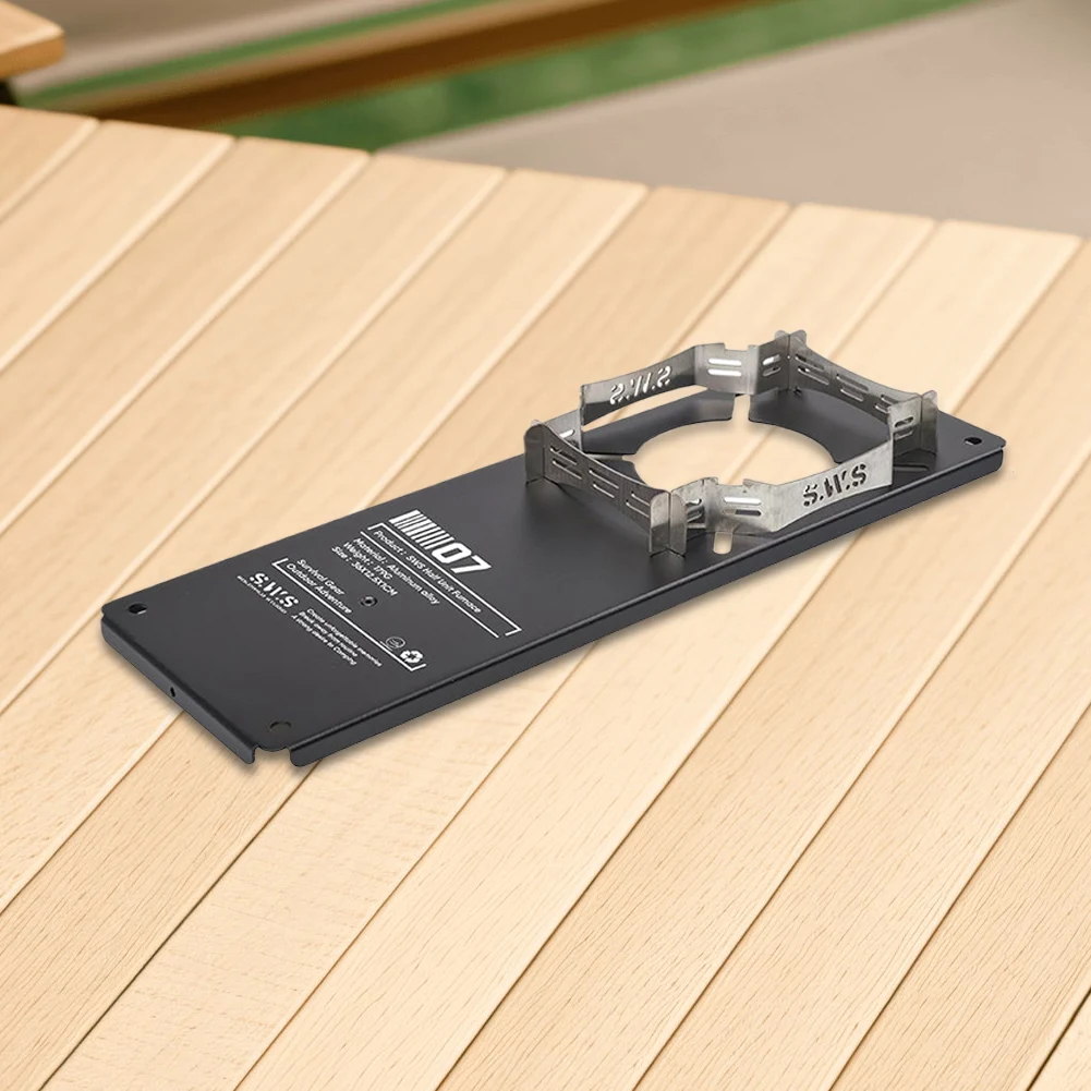 

Portable IGT Table Plate with Spider Stove Rack Multifunctional Outdoor Stove Furnace Board for SOTO 310/SWS Spider Stove