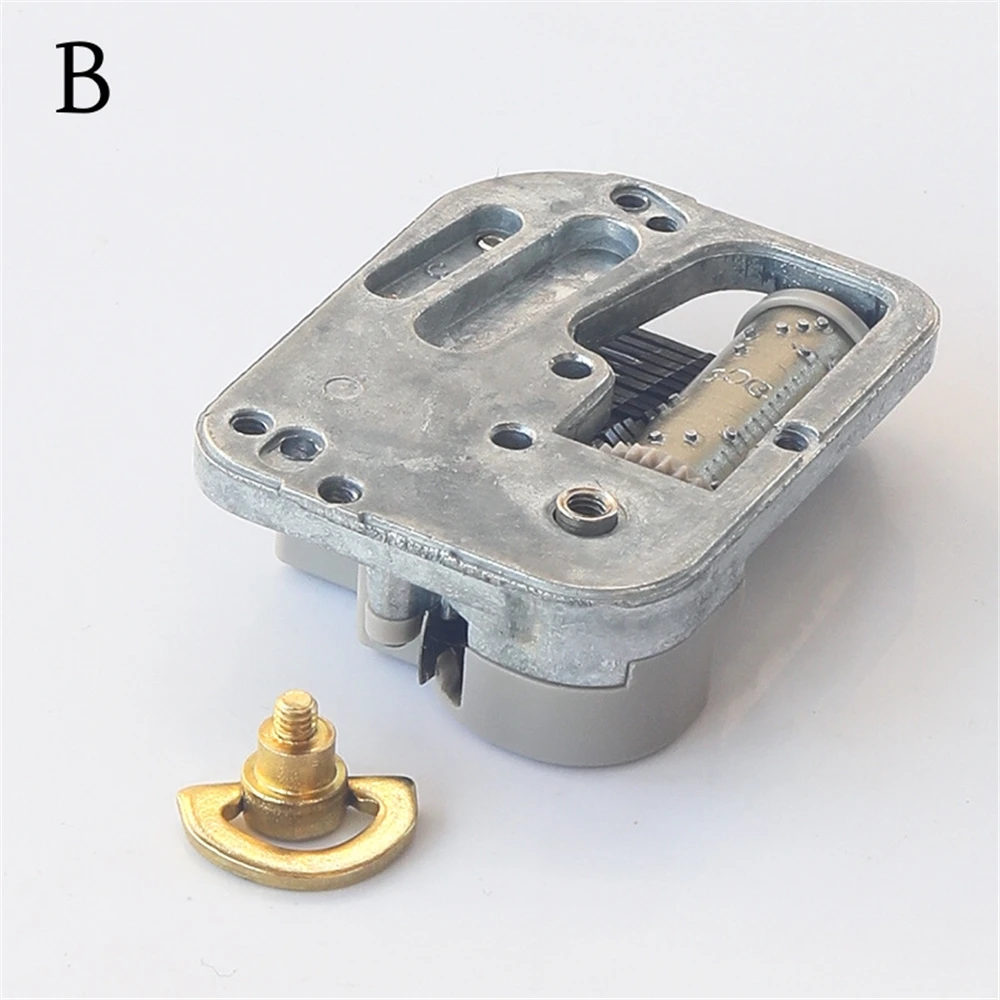 Mini 18 Tones Music Box Movement, DIY Musical Box Accessories, Clockwork Type Music Movemen, Toy Assembly Materialst