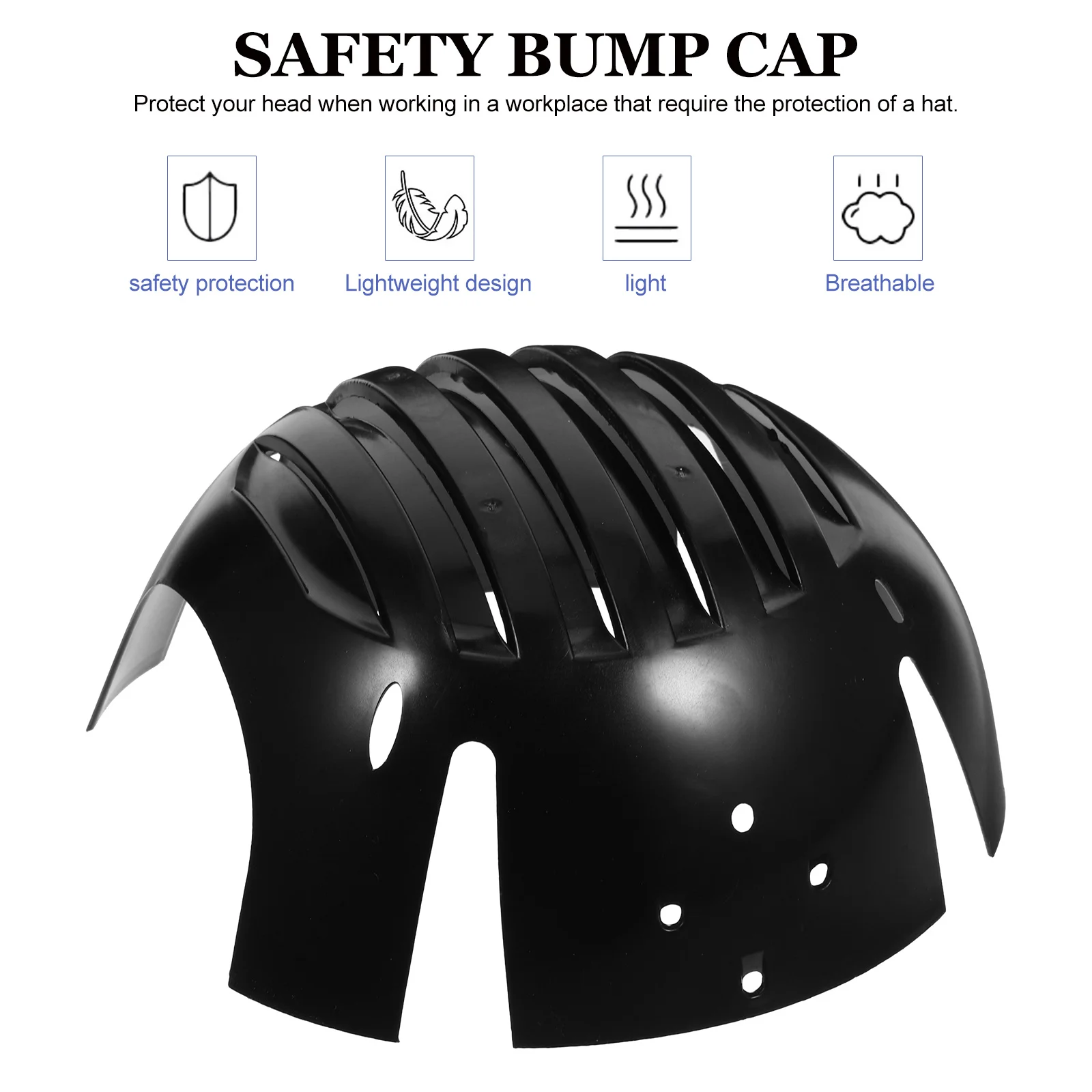 Baseball Cap Liner Lightweight Durable Pe Insert Shell For Outdoor Sports Safety Protective Bump Cap Crash-Proof Practical