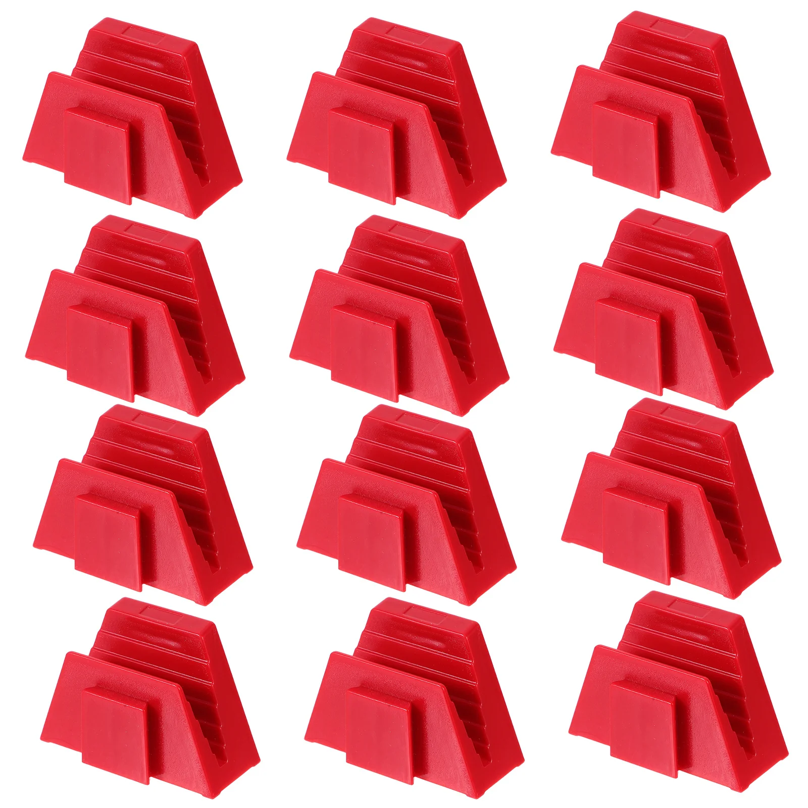 12Pcs Wrench Organizer Rack Heavy-Duty Plastic Wrenches Organizer for Workbench Tool Chests Fast Access Storage Solution