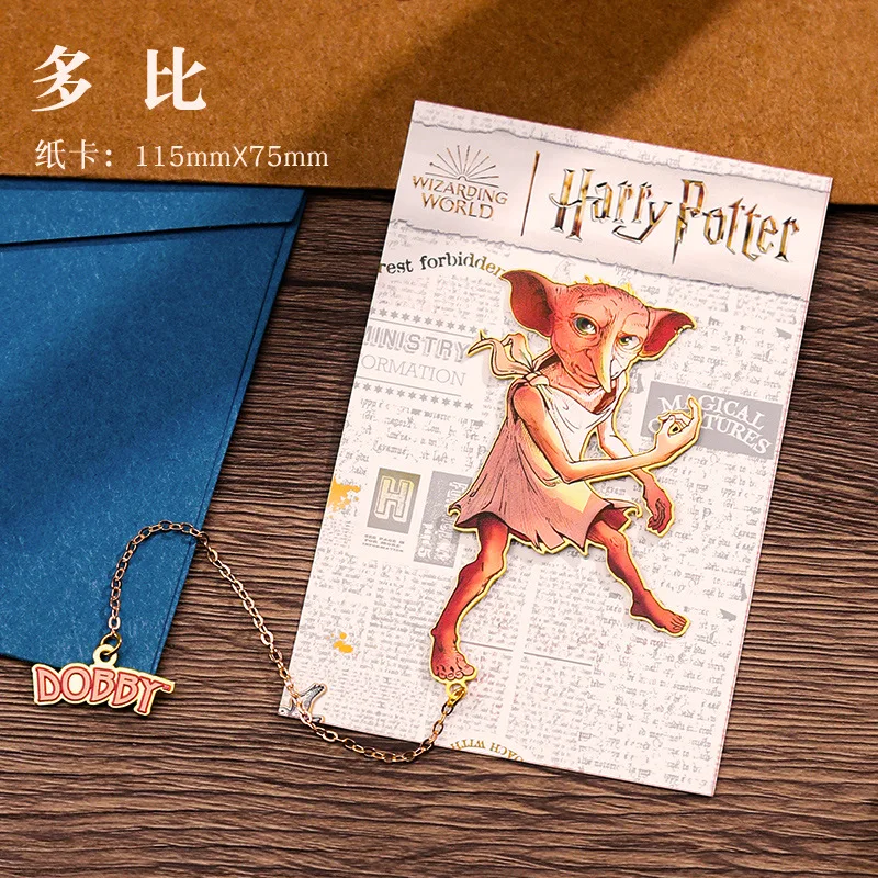 New Harries Animal Bookmarks Metal Creative Potters Gryffindor House Malfoy Student Gifts Decorations Classic Design