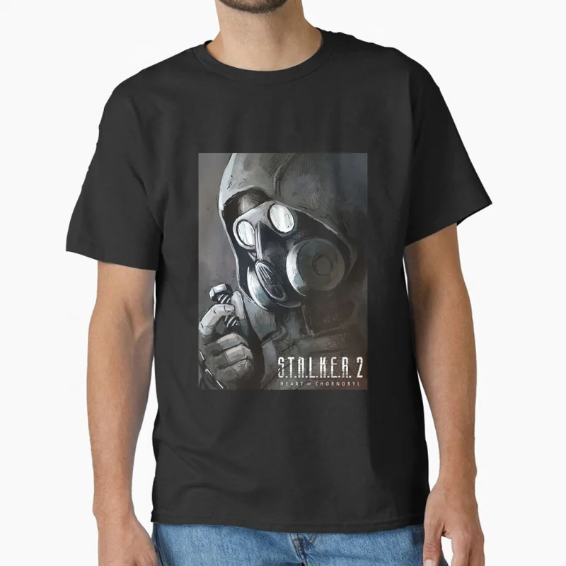 

S.T.A.L.K.E.R. 2 Heart of Chornobyl 0813# Stalker Video game Pripyat Exclusion Zone Gift T shirt for men Large size Tops S-6XL