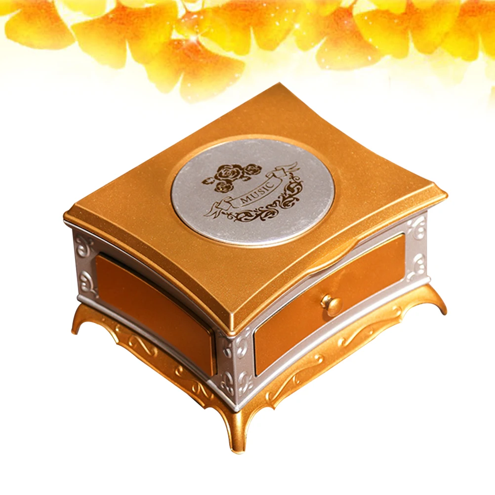 

Creative Dress Table Decorative Music Box Miniature Dancing Girl Rotary Musical Box for Baby Girl Women Gift Decoration(Silver W