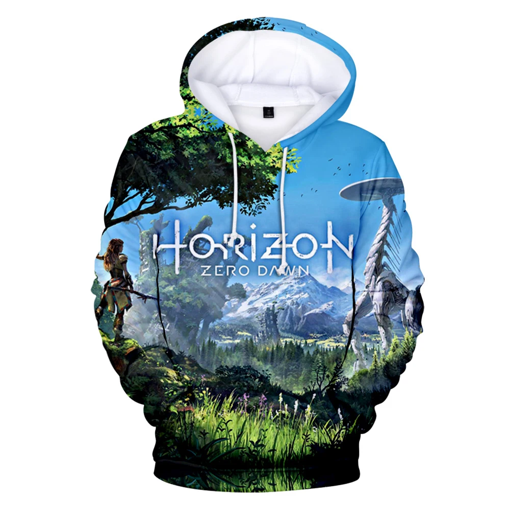 Horizon Zero Dawn Hoodie 3D Unisex Sweatshirts Long Sleeve Women Men\'s Hoodies 2020 Cosplay Games Harajuku Clothes Plus Size