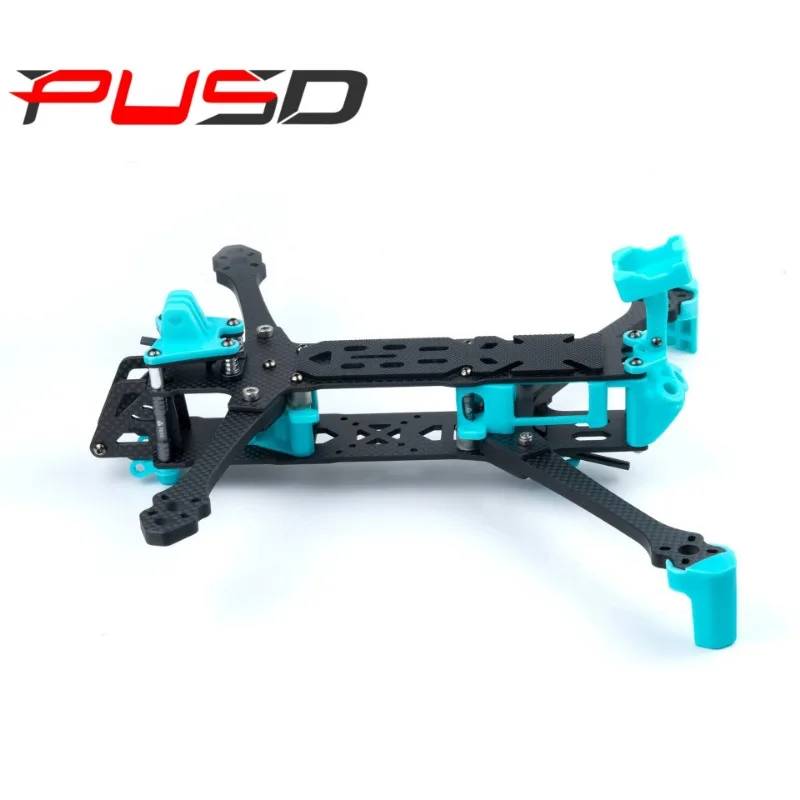 PUSD Original 5 Inch Carbon Frame Foldable Structure Fit FPV Racing Gear Reliable Holder For Outdoor Movie Shooting Practical