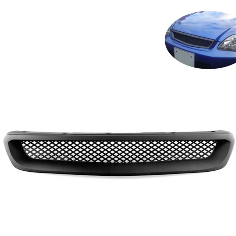 

Grille Car Front Bumper Honeycomb Hood for Honda Civic 96-98 EK CX DX EX HX LX