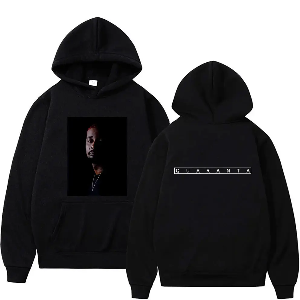

Rapper Danny Brown Quaranta Album Graphic Hoodie Men Women Hip Hop Fashion Oversized Pullover Hoodies Male Vintage Sweatshirt