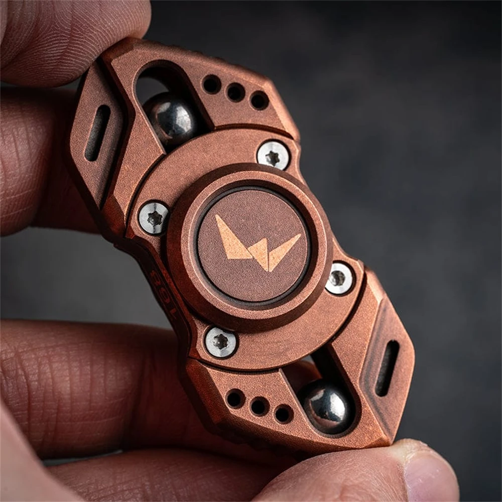 Viper Mini alliage de Zirconium EDC Fidget Spinner métal Anti-Stress jouets tdah autisme sensoriel Focus Fidgeting jouets