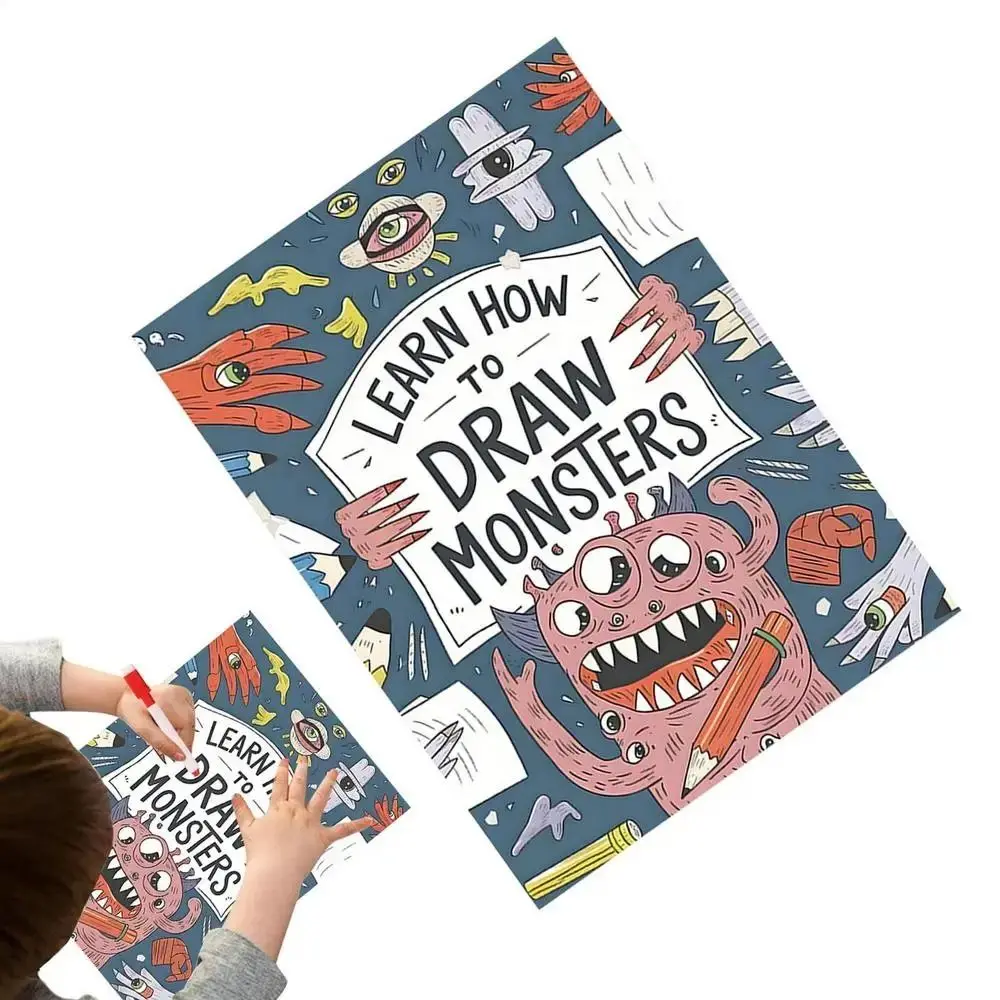 

Travel Drawing Cartoon Coloring Book Enlightenment Early Education Graffiti Copy Sketch Book Stationery Doodling