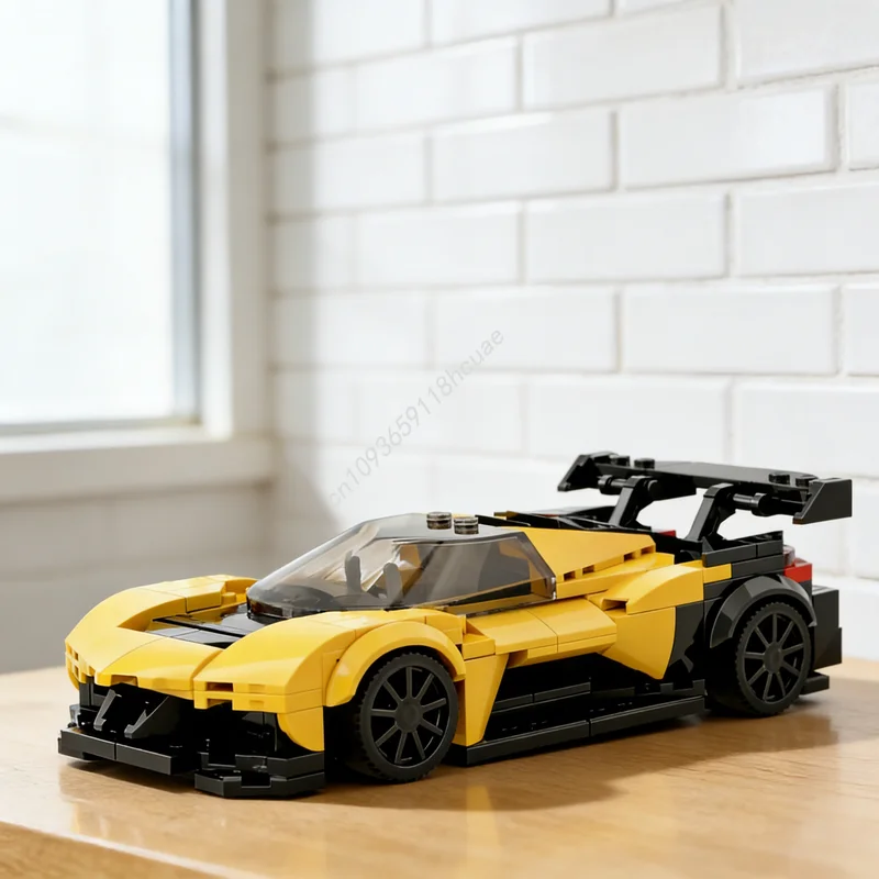 

313pcs MOC Corvette CX R Gran Turismo Concept 8 City Champions Model Building Blocks Construction Toys Christmas Gifts Kids