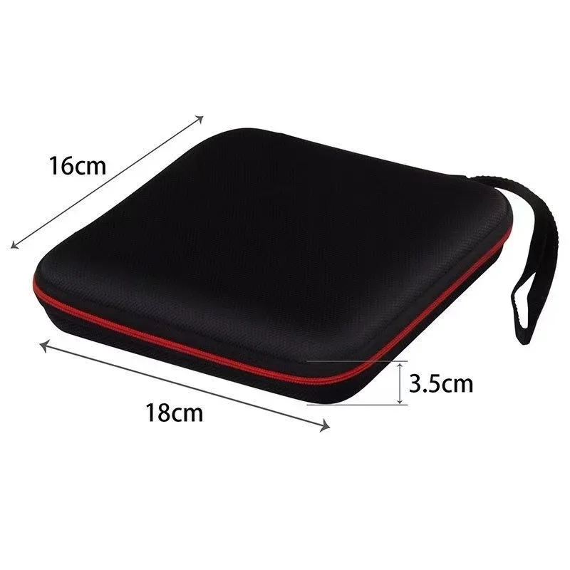 Stoßfeste Hartschalen-Schutztasche zum Transport von USB-CD-DVD-Brennern, Blu-Ray-Geräten und externen Festplatten für Dell/ASUS/Samsung/LG – Detail 1