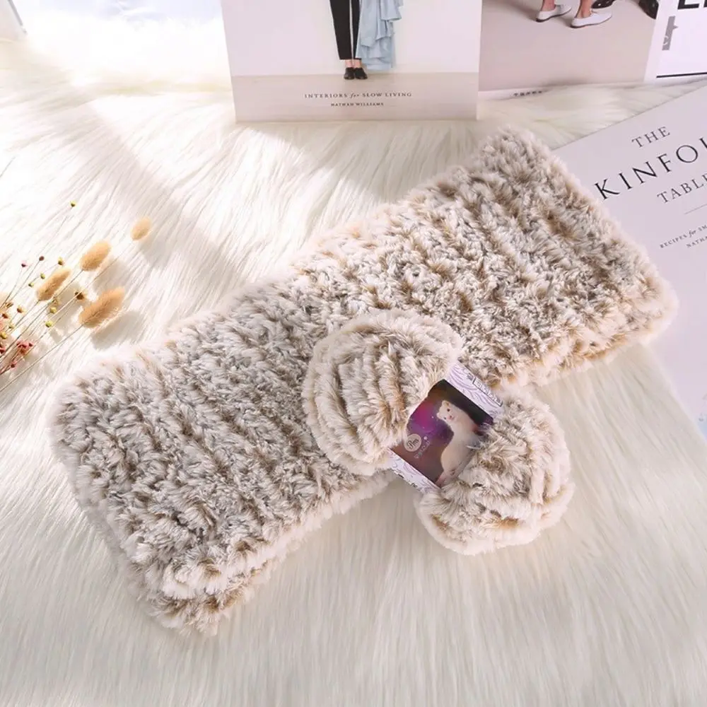 DIY Sweaters Dolls Hand-woven Chenille Yarn Soft Thin Towel Threads Knitting Crochet Yarn Scarf