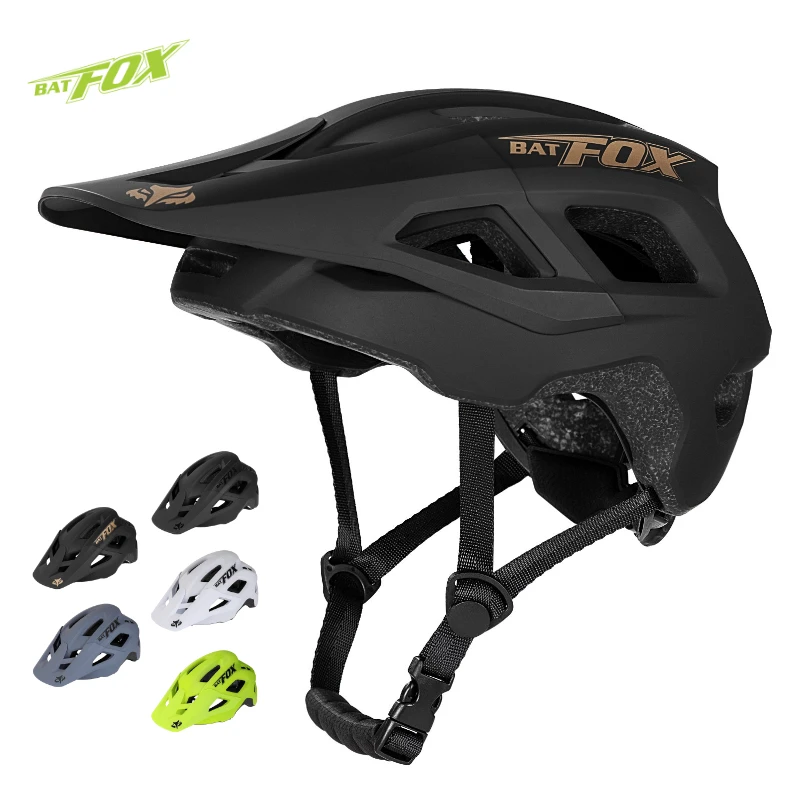 

BATFOX bicycle helmet casco fox mtb mountain cycling helmet men women Ultralight integral road bike helmet casco bicicleta