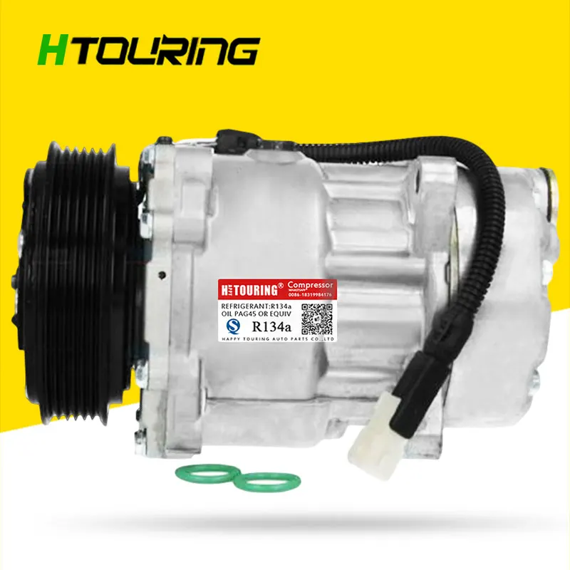 SD7V16 Car AC Compressor for CITROEN XANTIA PEUGEOT 306 406 806 EXPERT 6453FE 6453GA 6453L5 9613260680 9640486480 1106 1227 1218