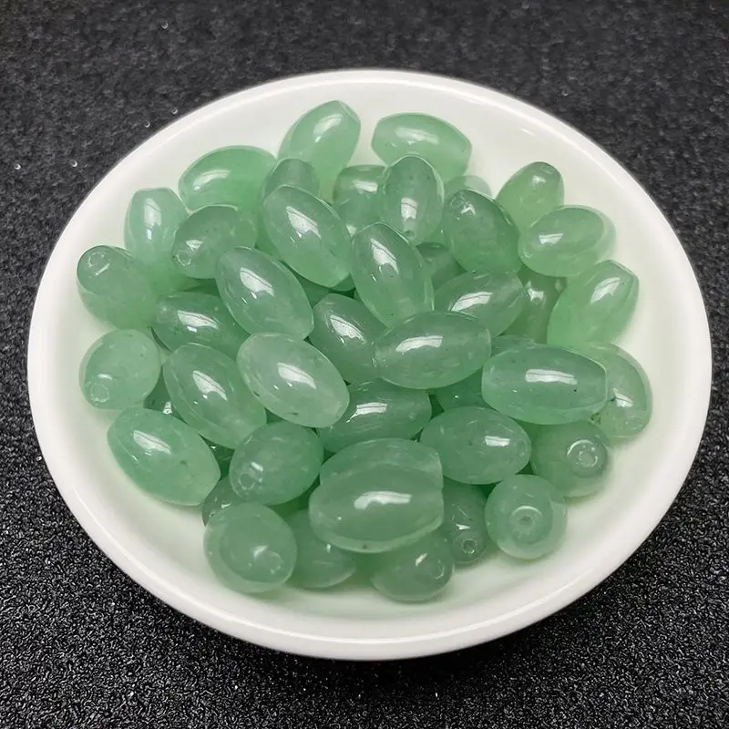 

Натуральные бирманские нефритовые бусины 6*9 мм из жадеита Мьянмы, зеленые, для изготовления ювелирных изделий, браслетов, ожерелий, подвесок и аксессуаров своими руками